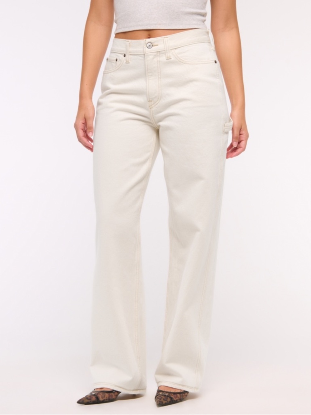 Abercrombie Curve Love Slouchy Jean - Picture 2 of 9